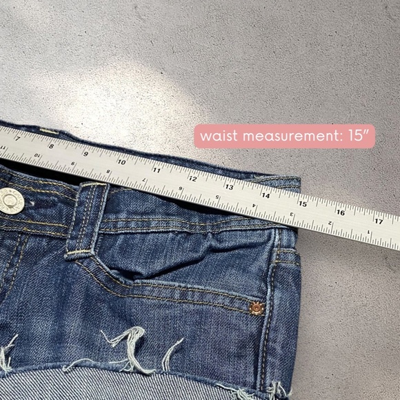 Gap Low-Mid Micro Denim Shorts - Picture 4 of 4